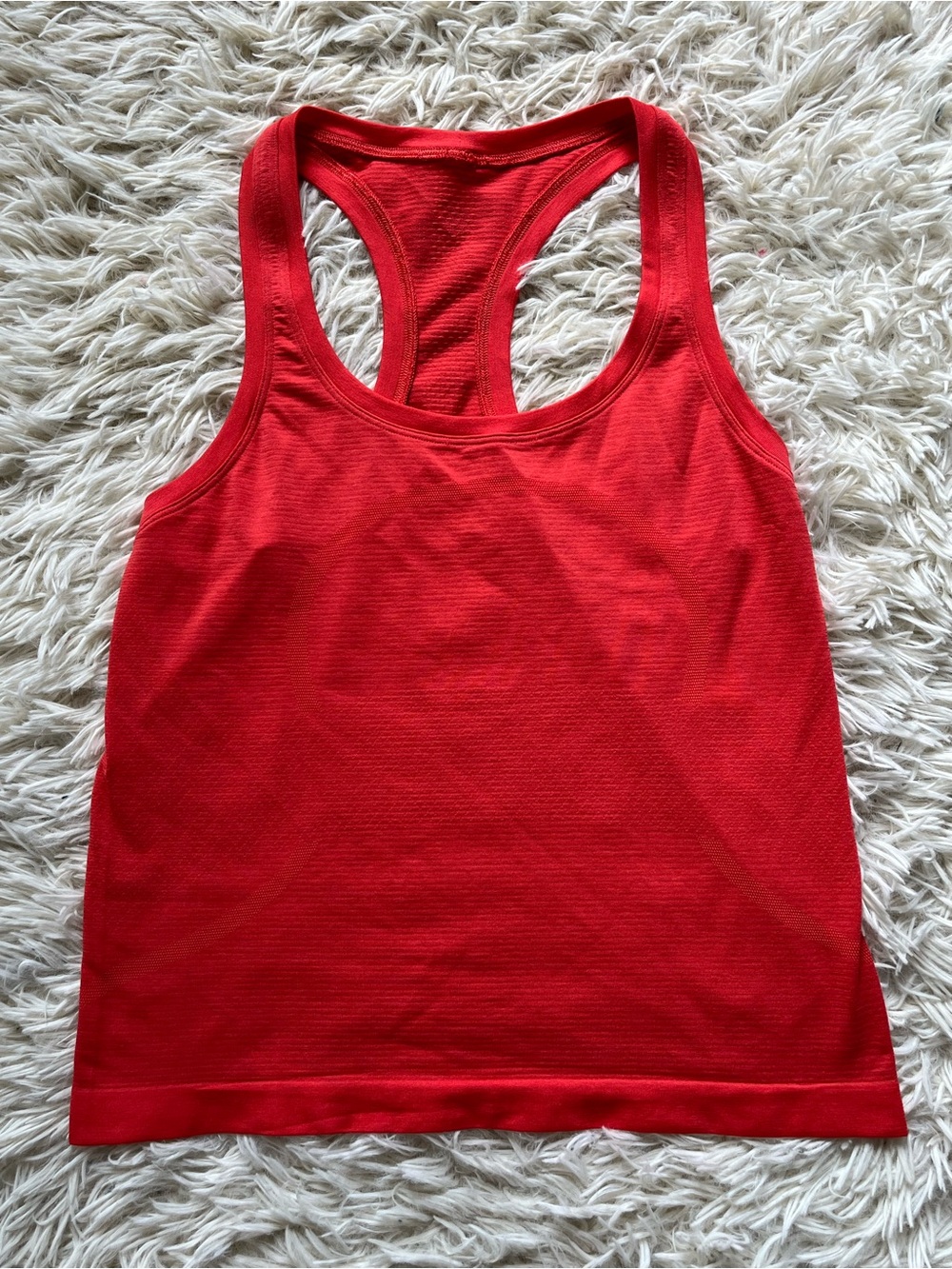 Lululemon Racerback Tank Top Swiftly Race Waist Length size 6